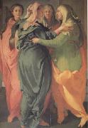 Jacopo Pontormo The Visitation (nn03) oil painting on canvas